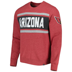 Arizona Cardinals '47 Bypass Tribeca Pullover Sweatshirt - Heathered Cardinal outlet