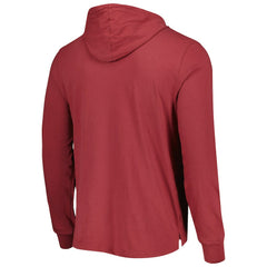 Arizona Cardinals '47 Field Franklin Hooded Long Sleeve T-Shirt - Cardinal discount