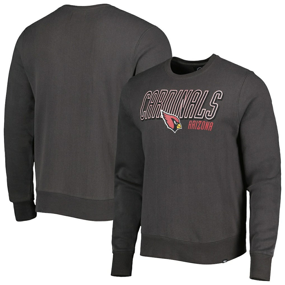 Arizona Cardinals '47 Locked In Headline Pullover Sweatshirt - Charcoal cheap