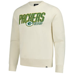 Green Bay Packers '47 Locked In Headline Pullover Sweatshirt - Cream online