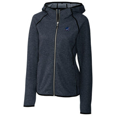 Miami Dolphins Cutter & Buck Women's Mainsail Full-Zip Jacket - Heathered Navy discount