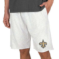 New Orleans Saints Concepts Sport Mainstream Terry Shorts - Oatmeal on sale