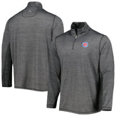 Chicago Cubs Tommy Bahama Delray IslandZone Half-Zip Top - Charcoal