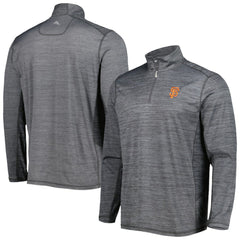 San Francisco Giants Tommy Bahama Delray IslandZone Half-Zip Top - Gray