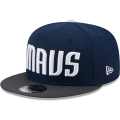 Dallas Mavericks Jersey Hook Statement Edition 9FIFTY Snapback Hat sale - Navy/Gray | New Era shop