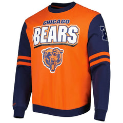 Chicago Bears All Over 2.0 Pullover Sweatshirt - Orange outlet