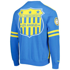 Los Angeles Chargers All Over 2.0 Pullover Sweatshirt - Gold sale