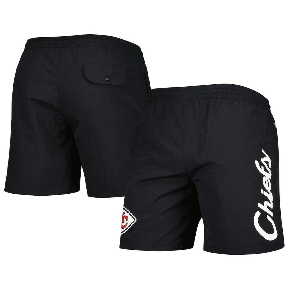 Kansas City Chiefs Team Essentials Nylon Shorts - Black for sale