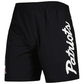 New England Patriots Team Essentials Nylon Shorts - Black on sale