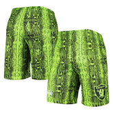 Las Vegas Raiders New Era Summer Pop Shorts - Neon Green sale