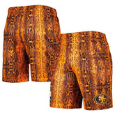 San Francisco 49ers New Era Summer Pop Shorts - Orange discount