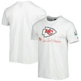 Kansas City Chiefs New Era Historic Champs T-Shirt - White outlet