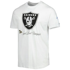 Las Vegas Raiders New Era Historic Champs T-Shirt - White for sale