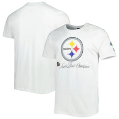 Pittsburgh Steelers New Era Historic Champs T-Shirt - White cheap