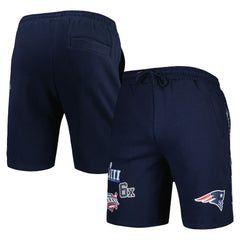 New England Patriots New Era Historic Champs Shorts - Navy online
