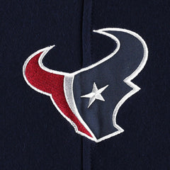 Houston Texans '47 Gridiron Lace-Up Pullover Hoodie - Heather Gray sale