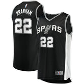 Malaki Branham San Antonio Spurs Fast Break Replica Player Jersey - Icon Edition - Black | Fanatics for sale