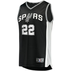 Malaki Branham San Antonio Spurs Fast Break Replica Player Jersey - Icon Edition - Black | Fanatics for sale