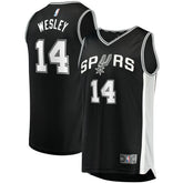 Blake Wesley San Antonio Spurs Fast Break Replica Player Jersey - Icon Edition - Black | Fanatics discount