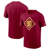 Washington Commanders 90th Anniversary T-Shirt - Burgundy | Nike for sale