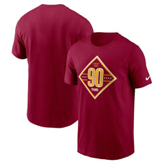 Washington Commanders 90th Anniversary T-Shirt - Burgundy | Nike for sale