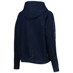 Boston Red Sox The Wild Collective Women's Marble Pullover Hoodie - Navy