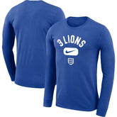England National Team Lockup Legend Performance Long Sleeve T-Shirt - Royal | Nike online