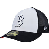 Boston Red Sox 2023 On-Field Batting Practice Low Profile 59FIFTY Fitted Hat - White/Navy | New Era