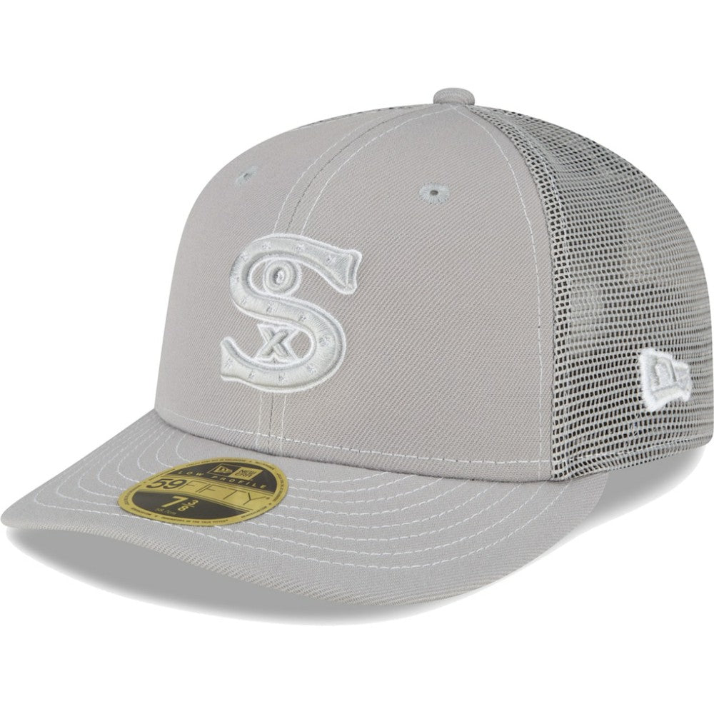 Chicago White Sox 2023 On-Field Batting Practice Low Profile 59FIFTY Fitted Hat - Gray | New Era
