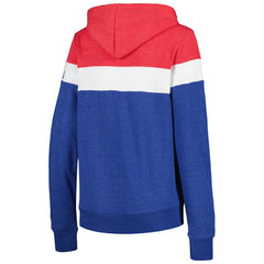 Chicago Cubs Women's Colorblock Full-Zip Hoodie Jacket - Heather Royal | New Era