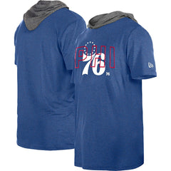 Philadelphia 76ers Active Hoodie T-Shirt - Royal | New Era on sale