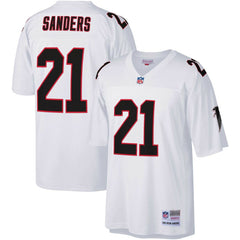 Deion Sanders Atlanta Falcons Big & Tall 1992 Retired Player Replica Jersey - White discount