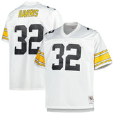 Franco Harris Pittsburgh Steelers Big & Tall 1976 Retired Player Replica Jersey - White cheap