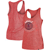 Los Angeles Angels Women's Active Racerback Tank Top - Red | New Era