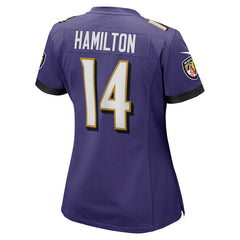 Kyle Hamilton Baltimore Ravens Women's Player Game Jersey - Purple | Nike discount