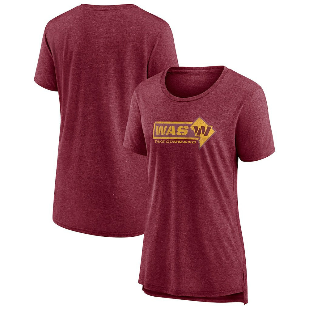 Washington Commanders Women's Hometown First Down T-Shirt - Heather Burgundy on sale