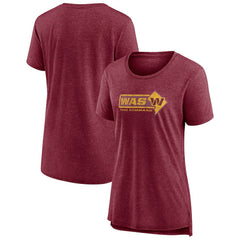 Washington Commanders Women's Hometown First Down T-Shirt - Heather Burgundy on sale