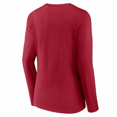 Tampa Bay Buccaneers Women's Hometown Sweep Long Sleeve V-Neck T-Shirt - Red sale