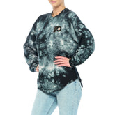 Philadelphia Flyers Fanatics Women's Crystal-Dye Long Sleeve T-Shirt Black