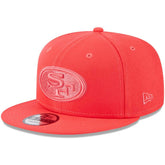 San Francisco 49ers New Era Color Pack Brights 9FIFTY Snapback Hat - Scarlet discount
