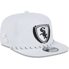 Chicago White Sox Golfer Tee 9FIFTY Snapback Hat - White | New Era