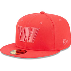 Washington Commanders New Era Color Pack Brights 59FIFTY Fitted Hat - Red sale