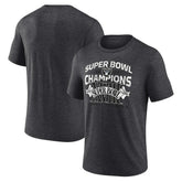 Las Vegas Raiders Hometown Old-Fashioned Super Bowl XVIII Champions Tri-Blend T-Shirt - Charcoal discount