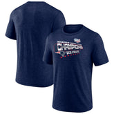 New England Patriots Hometown Old-Fashioned Super Bowl XXXVI Champions Tri-Blend T-Shirt - Navy outlet