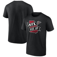 Atlanta Falcons Hometown Collection Prime Time T-Shirt - Black on sale