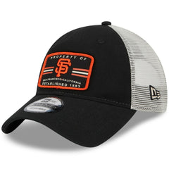 San Francisco Giants Property Trucker 9TWENTY Snapback Hat - Black | New Era