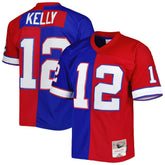 Jim Kelly Buffalo Bills 1990 Split Legacy Replica Jersey - Royal/Red online
