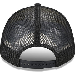 Brooklyn Nets Stripes 9FORTY Trucker Snapback Hat - Black | New Era shop
