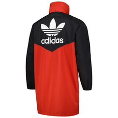 Manchester United Originals Hoodie Full-Zip Bench Jacket - Red/Black | Adidas outlet