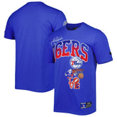 Philadelphia 76ers Pro Standard Hometown Chenille T-Shirt - Royal sale